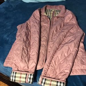 Authentic Burberry vintage quilt jacket